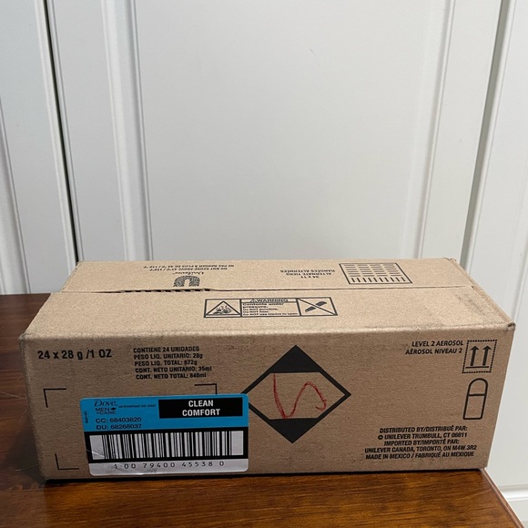 24pc 1oz Dove Men + Care Clean Comfort Dry Spray 48 Hr Protection Antiperspirant - Picture 9 of 9